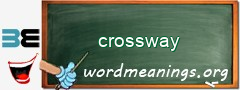 WordMeaning blackboard for crossway